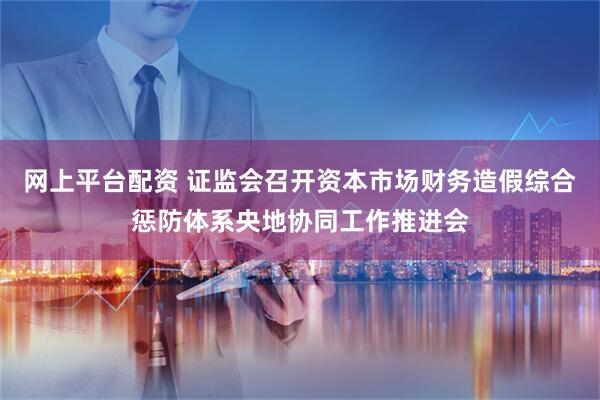 网上平台配资 证监会召开资本市场财务造假综合惩防体系央地协同工作推进会